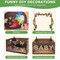 Baby Shower Crate Closet, Multifunctional Wooden & Acrylic Visible Baby Storage Crate with Handle, Newborn Welcome Gifts Basket